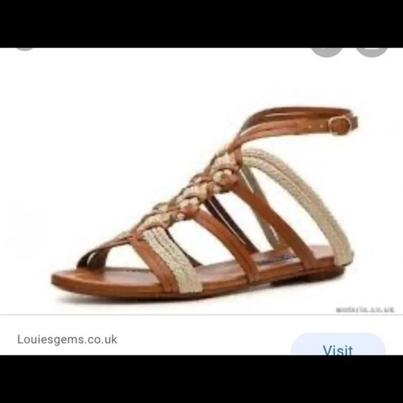 Ralph Lauren Purple Label Marian Gladiator Sandal - Picture 1 of 13